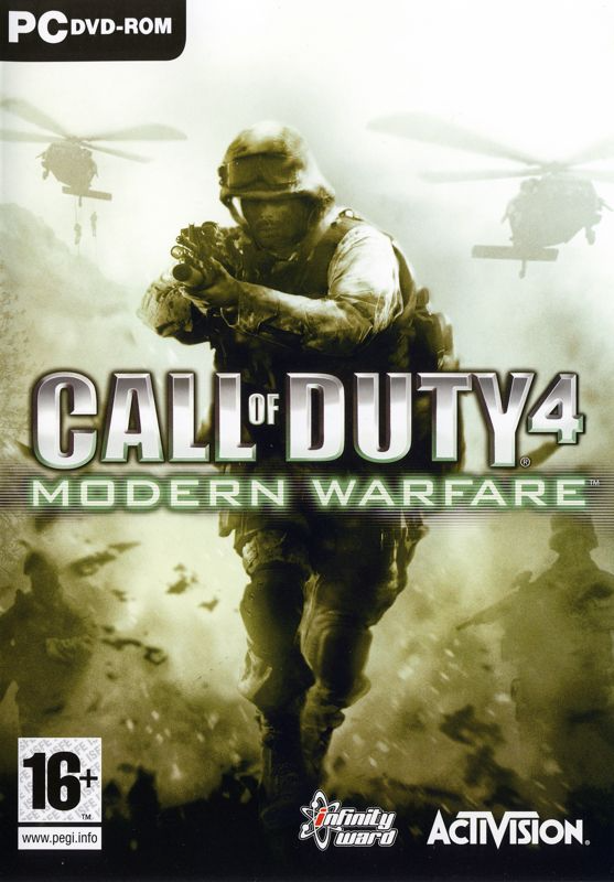 Face avant de Call of Duty 4: Modern Warfare