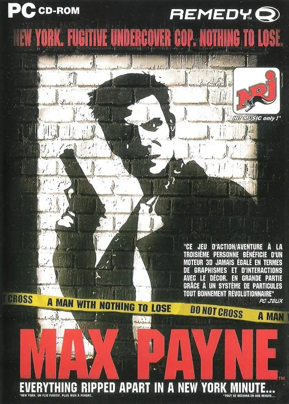 Face avant de Max Payne