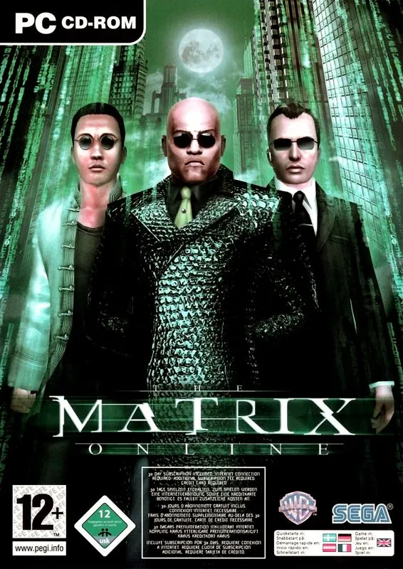 Face avant de The Matrix Online